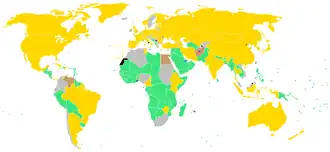 Map detaling the achievements of each country in the 2008 Summer Olympics in Beijing