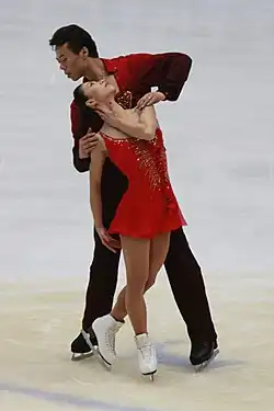 Shen Xue and Zhao Hongbo at the 2009 Cup of China