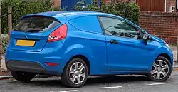 2009 Ford Fiesta Base 3-door van (pre-facelift; UK)