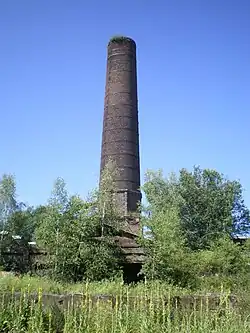 The chimney.