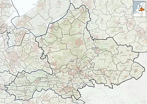 Herwen is located in Gelderland