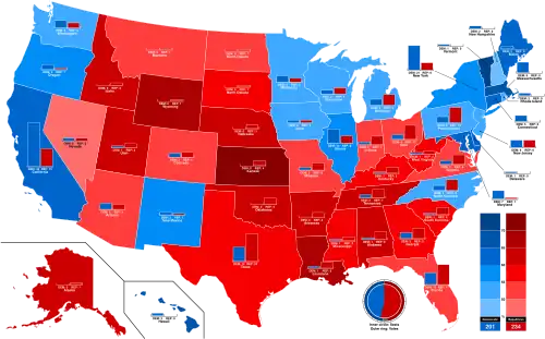 Popular vote by states