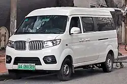 Shineray Haixing X30L EV front view