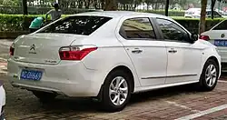 Citroën C-Élysée rear