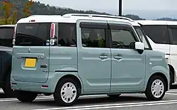 Suzuki Spacia Hybrid G（2017-2021 model, rear view)