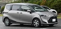 2018–2022 Sienta G Cuero (NSP170G; facelift, Japan)