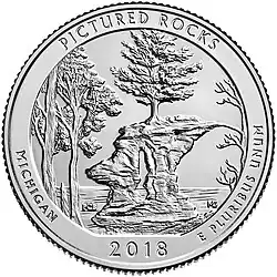 Pictured Rocks National Lakeshore quarter