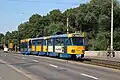 Tatra Tram T4D in Leipzig