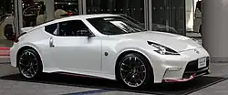 Nissan 370Z NISMO with restyled front end