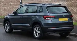 Škoda Karoq SE (rear view)