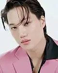 A screenshot for Kai's Marie Claire Korea photoshoot.