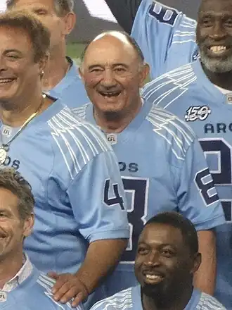 Bob O'Billovich has the most wins, with 89, and won the Grey Cup for the Argonauts in 1983.