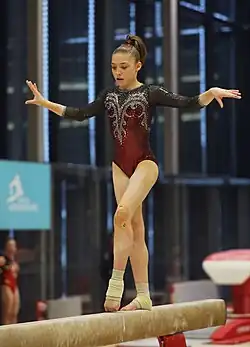 Gaddi at the 2023 Luxembourg Open