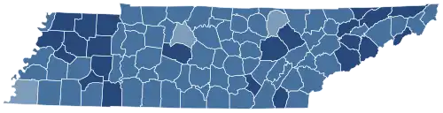 Final results by county