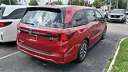 2025 Odyssey rear (second facelift)