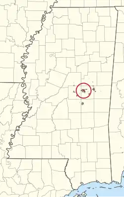 Image 4Location of Mississippi Choctaw Indian Reservation (from Mississippi Band of Choctaw Indians)