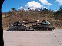 Latvian Army M109 A5o Howitzer