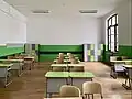 Inside one of the classrooms