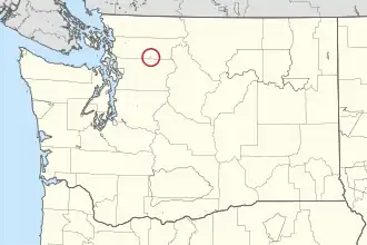 Location of the Sauk Suiattle Indian Tribe