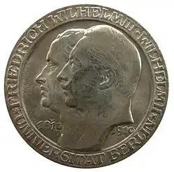 Centenary of the University of Berlin