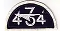 434 Squadron badge from the mid-1970s