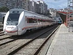 Renfe class 449 at Vigo railway station.