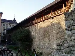 Fragment of the High Wall behind the arsenal