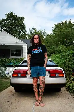 Pablo Maurer with his Nissan Fairlady Z, November 2024