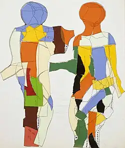 Collage (1977), 90 x 75 cm