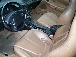 1996 Ford Probe GT with saddle leather interior