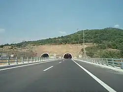 Driskos Tunnel near Ioannina.