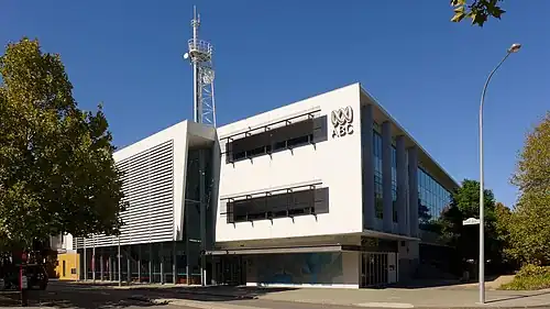 ABC Perth studios in East Perth, home of ABC Radio Perth radio and ABC television in Western Australia