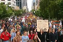 Image 50Australian industrial relations legislation national day of protest, 2005.