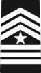 AJROTC Master Gunnery Sergeant rank insignia