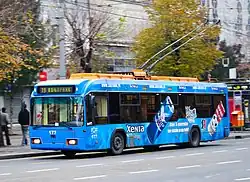 AKSM-321 in the main Kralja Milana street