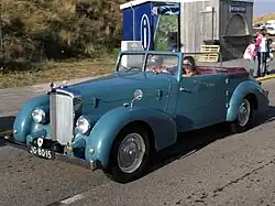 Alvis TA 14 with a cabriolet body by Pennock