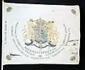 Battalion colour m/1850 of 1st Battalion, Svea Life Guards.