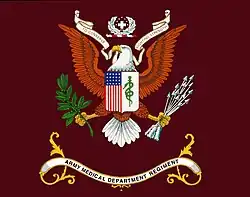 Flag of the Army Medical Department Center and School