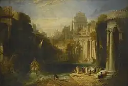 A City of Ancient Greece. With the return of a victorious armament. by William Linton, 1825.[101]