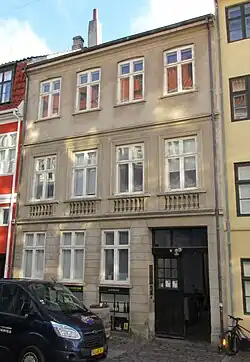 The building seen from the street