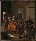 A Musical Party by Gabriel Metsu (1659)