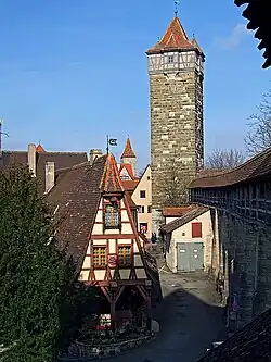 House in Rothenburg (Bavaria)