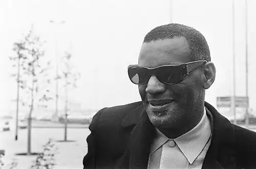 Singer Ray Charles