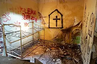 Abbey of Thelema, former typing room