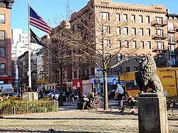 Ukrainian-American WWII Memorial at Abe Lebewohl Park
