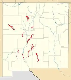 Abo Formation is located in New Mexico