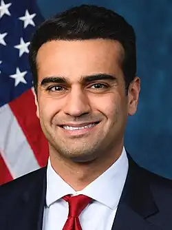 Photograph of Abraham Hamadeh, the current U.S. representative for the 8th district of Arizona
