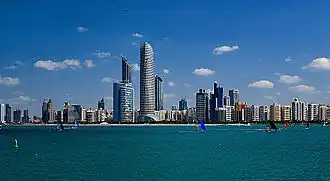 Abu dhabi skyline