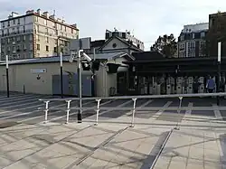 North station entrance.