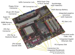 Acer E360 Socket 939 motherboard by Foxconn